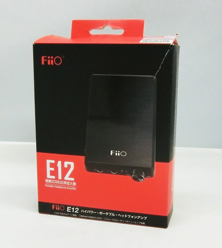 Fiio ハイパワーヘッドフォンアンプE12