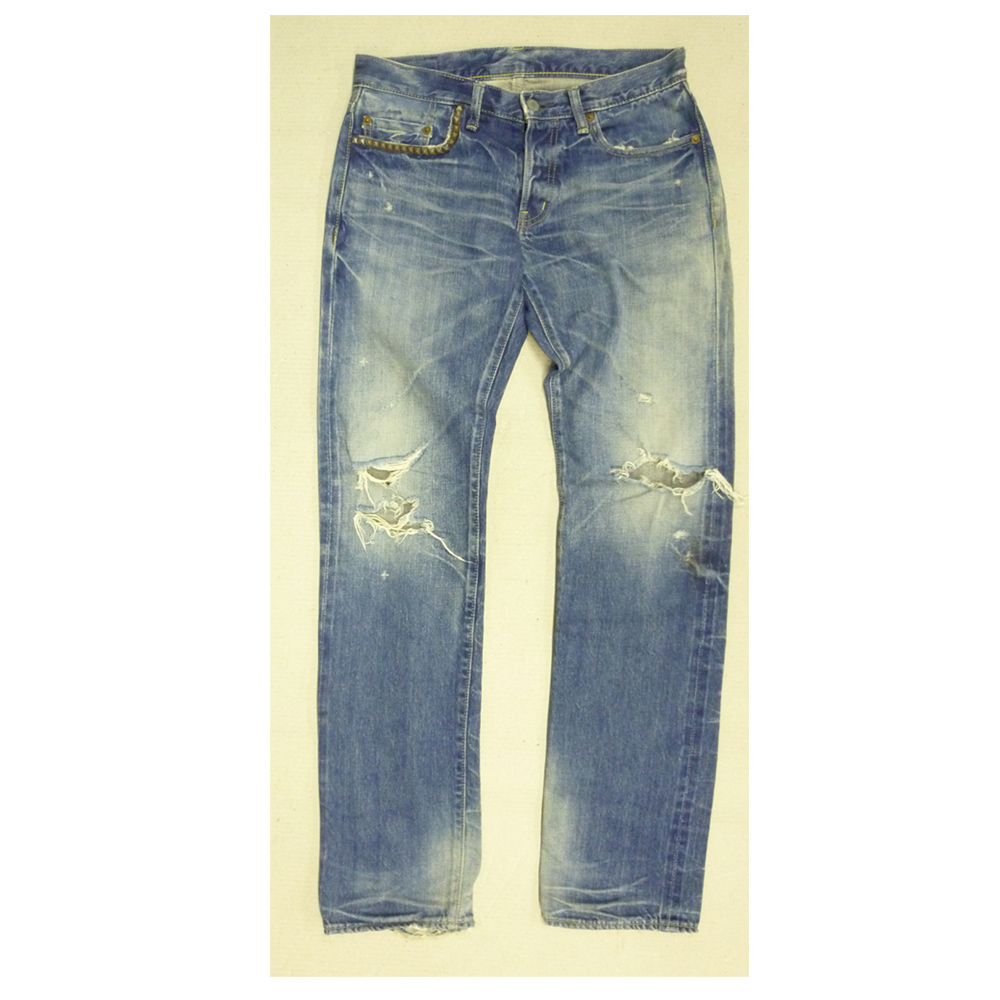 【中古】HYSTERIC GLAMOUR ヒステリックグラマー リアルソリッド デニム W30【橿原店】