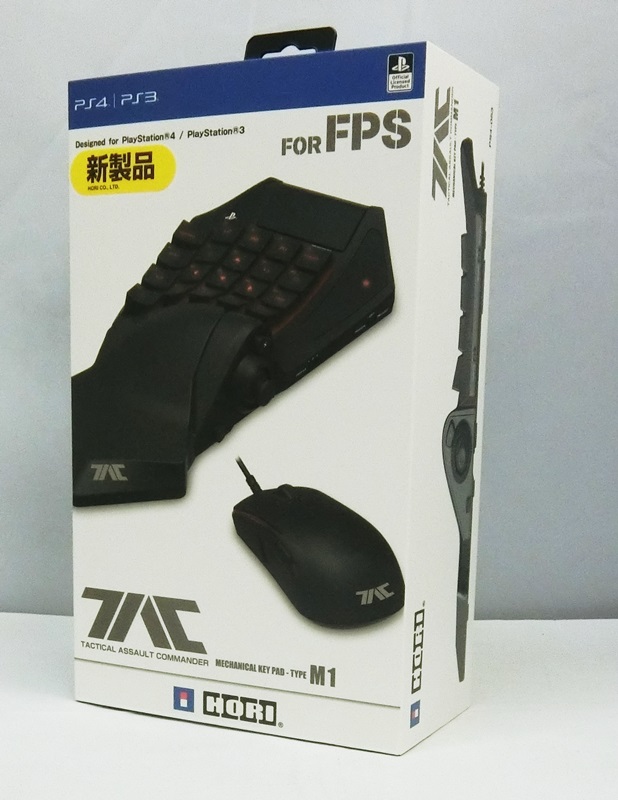【中古】PS3/PS4/PC用 タクティカルアサルトコマンダー メカニカルキーパッド タイプ M1 FPS【出雲店】