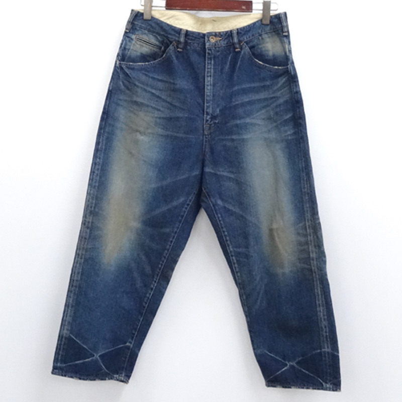 【中古】bukht NEW BIG DENIM PANTS/サイズ：2(L)/16SS/VINTAGE/ワイドシルエット/アメカジ【山城店】