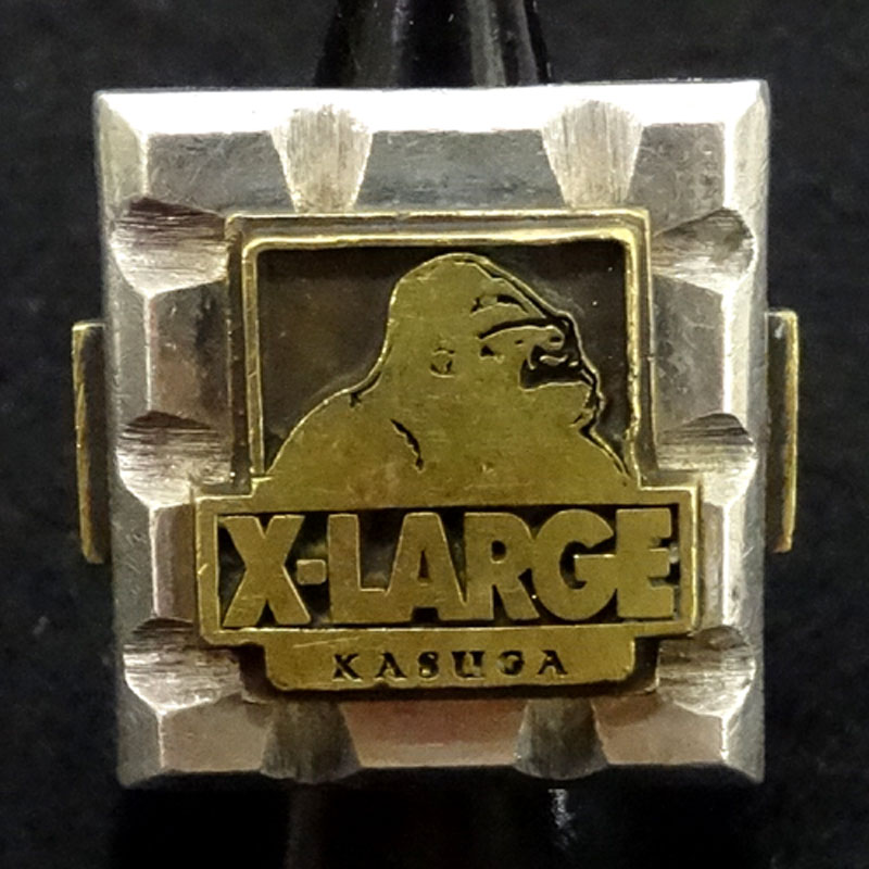 【中古】X-LARGE(エックスラージ) リング/カラー：シルバー/KASUGA/ゴリラ《リング/指輪》【山城店】