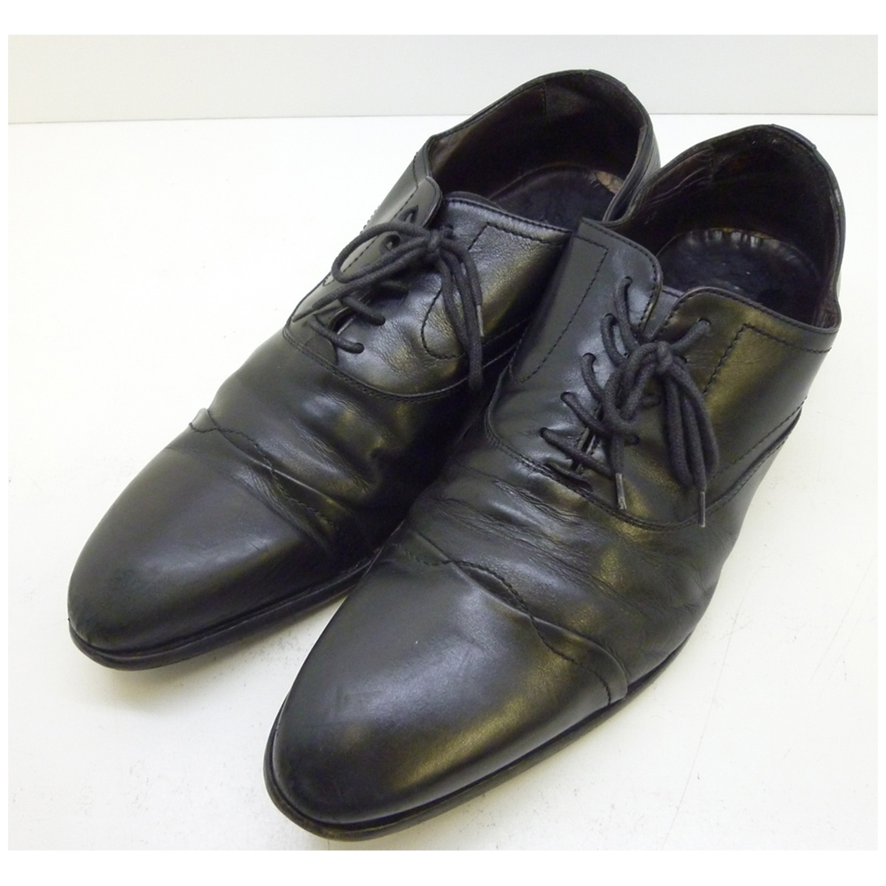 【中古】ANTONIO RUFO アントニオルフォ プレーントゥ レザーシューズ 42 紳士靴 【橿原店】