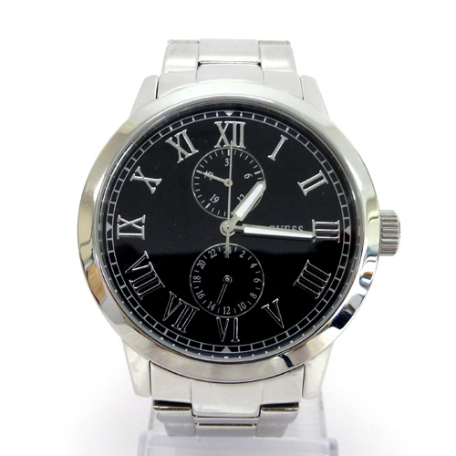【中古】GUESS(ゲス) 腕時計 W10565G2/メンズ/シルバー《時計/ウォッチ》【山城店】