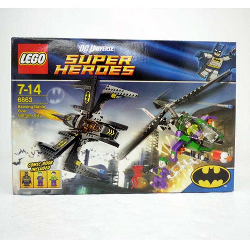 【中古】《未開封》レゴ (LEGO) バットマン スーパー・ヒーローズ バットウィング ゴッサム 6863 【山城店】