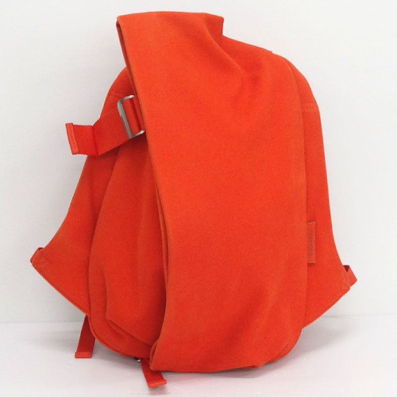 【中古】Cote ＆ Cie コートアンドシエル リュック/カラー：オレンジ/バックパック/Backpack/変形/横形《鞄/バッグ》【山城店】