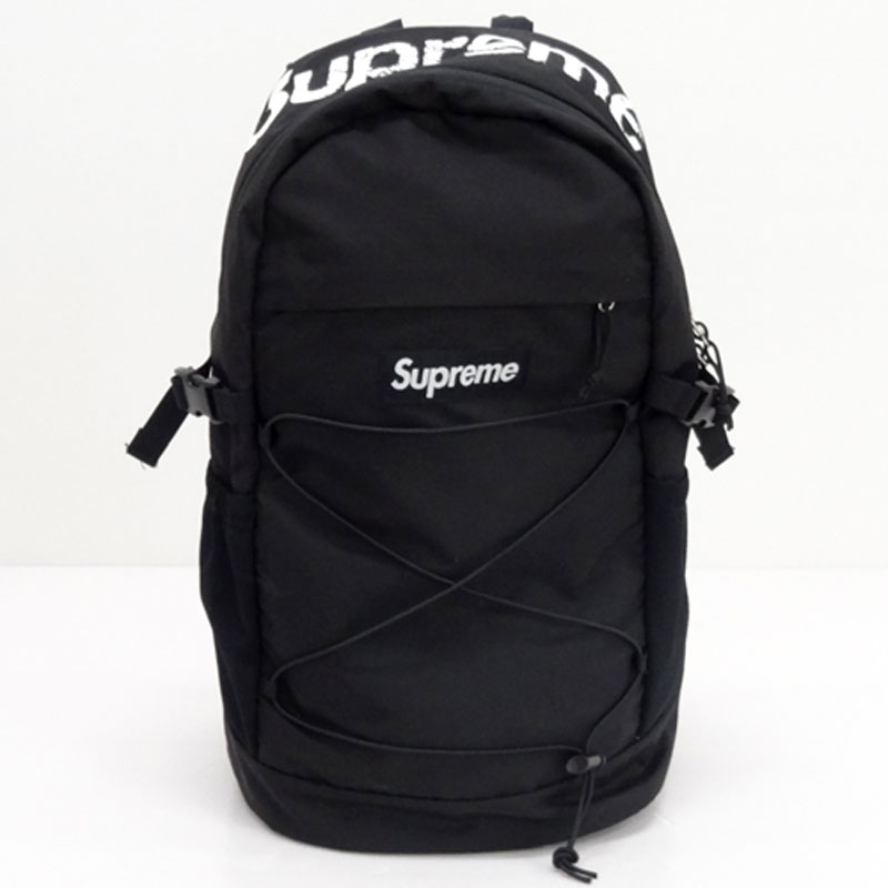 【中古】Supreme シュプリーム Backpack バックパック/カラー：黒/リュック/2016SS/BOXLOGO/ボックスロゴ《鞄/かばん/バッグ》【山城店】