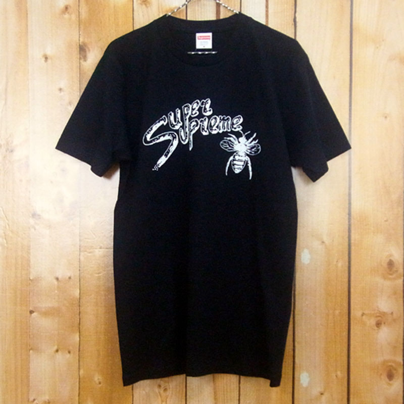 【中古】Supreme Super Supreme Tee 17SS/シュプリーム Tシャツ/Limonius/サイズ：M/色：黒/半タグ/新古品【山城店】
