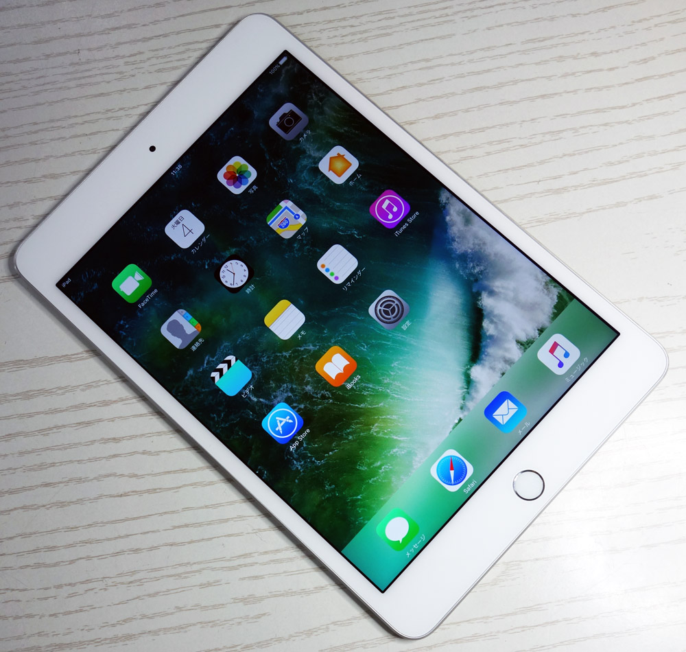 【中古】Apple iPad mini 4 Wi-Fiモデル 128GB MK9P2J/A シルバー [164]【福山店】