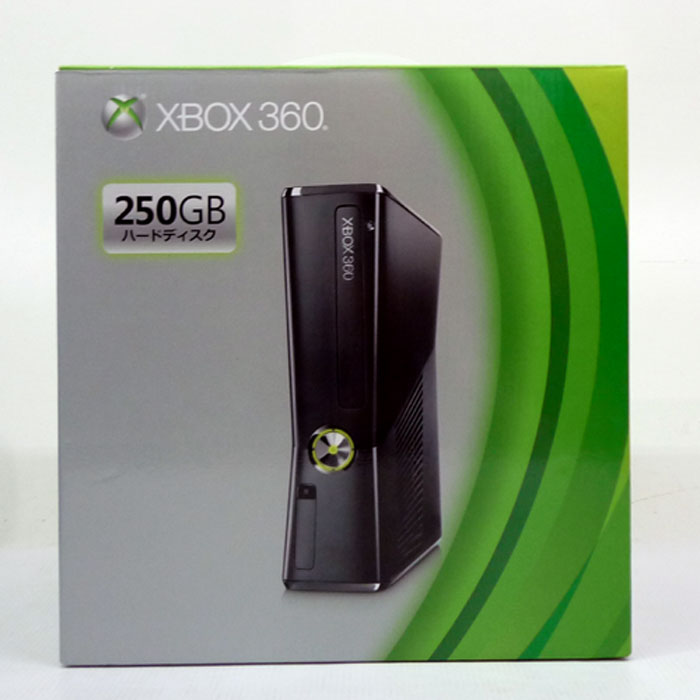 【中古】日本マイクロソフト Xbox 360 250GB リキッドブラック/エックスボックス 本体【山城店】