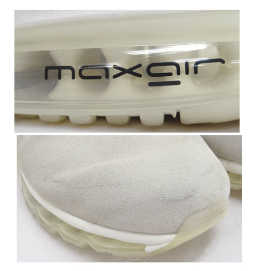 【中古】NIKE ナイキ AIR MAX LD-ZERO エアマックスゼロ/サイズ：28.5cm/カラー：グレー×ホワイト/スニーカー/靴 シューズ【山城店】