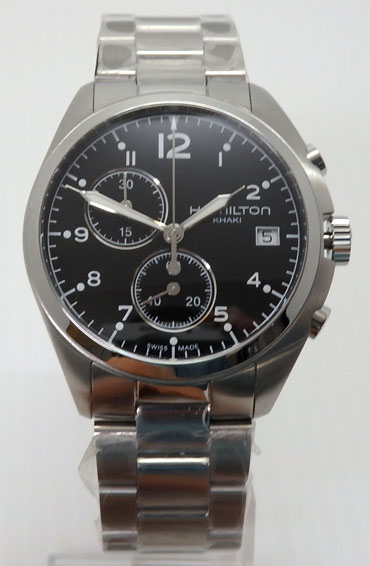 【中古】HAMILTON/ハミルトン KHAKI PILOT/カーキパイロット H765120/クォーツ/黒文字盤【米子店】