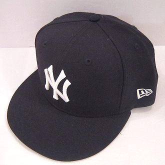 【中古】NEW ERA/ニューエラ 9FIFTY CAP キャップ ネイビー系 【福山店】