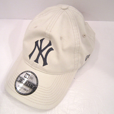 【中古】NEW ERA/ニューエラ 9TWENTY COOPERSTOWN CAP クーパーズタウン キャップ ホワイト系 【福山店】