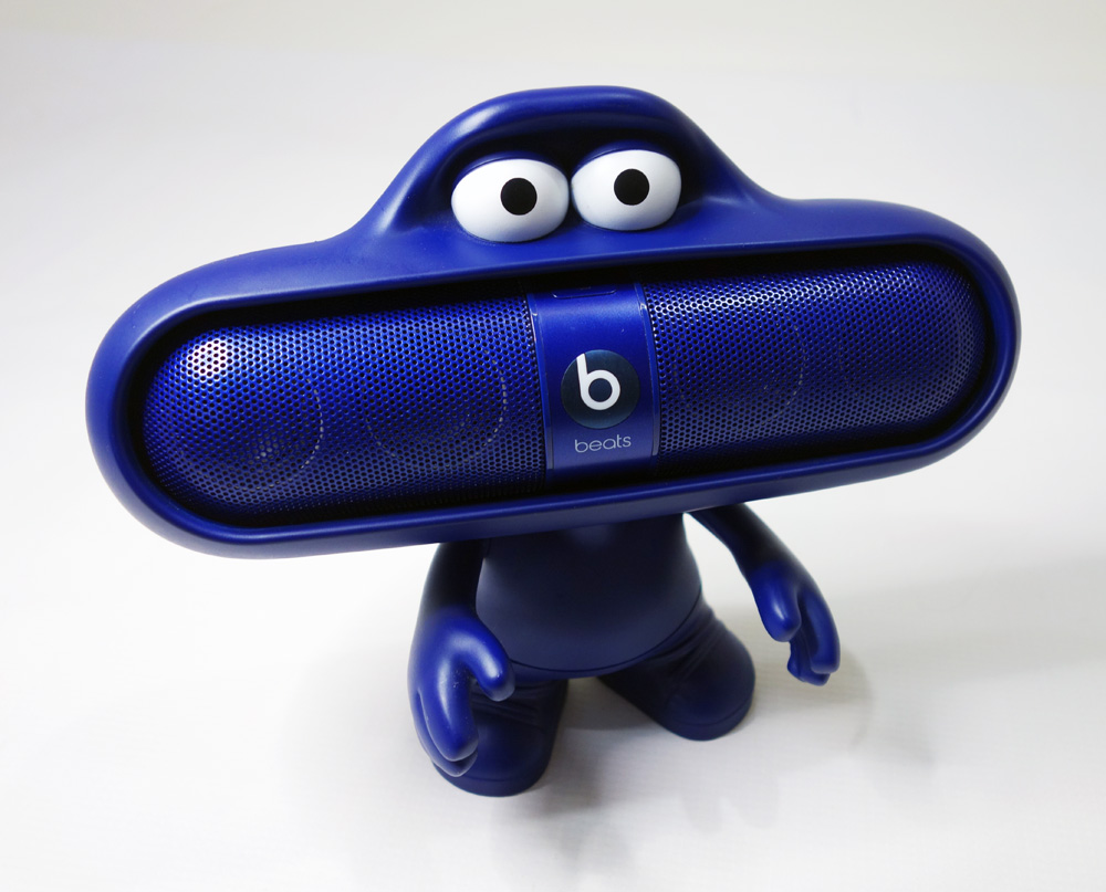 【中古】beats Beats by Dr.Dre Pill 2.0 ワイヤレススピーカー Bluetooth対応 MHA02PA/A B0513 ブルー [168]【福山店】