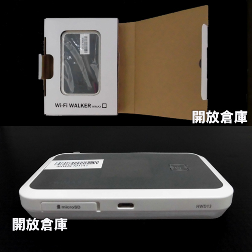 開放倉庫 中古 美品です Au Huawei Wi Fi Walker Wimax Hwd13 シャイニーホワイト 山城店 電化製品 工具その他