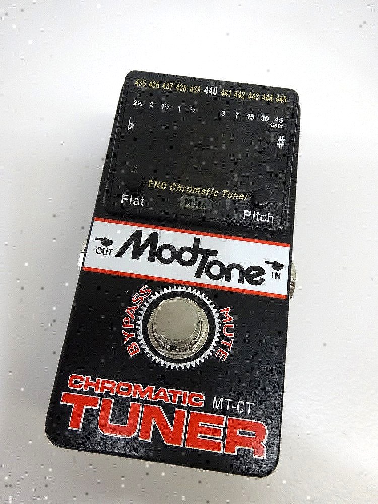 【中古】Mod tone/モッドトーン CHROMATIC TUNER MT-CT ［87］【福山店】
