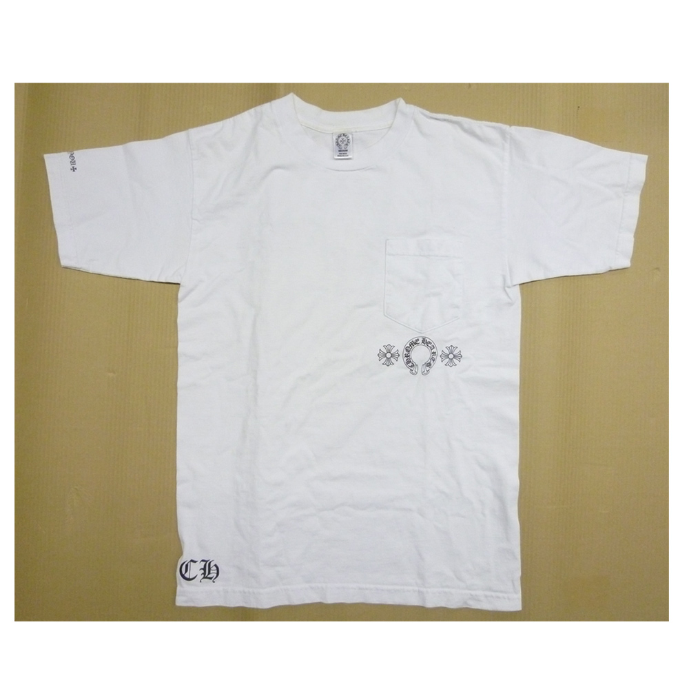 人気の新作 CHROME HEARTS クロム ハーツ SS PKT CREW TOKYO 東京限定 Tシャツ 黒 Size 20755682 
