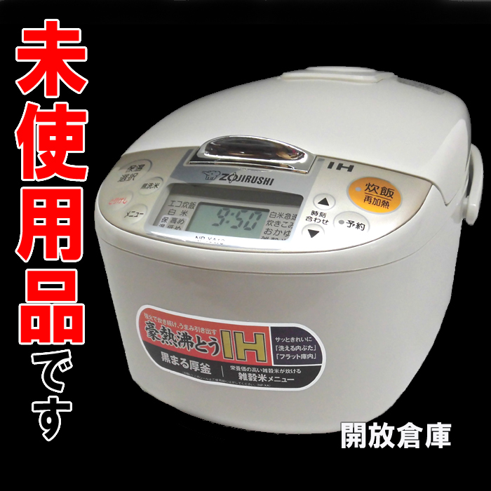 【中古】★未使用品です！ZOJIRUSHI 炊飯器 IH式 5.5合 ライトベージュ NP-XA10-CL 【山城店】