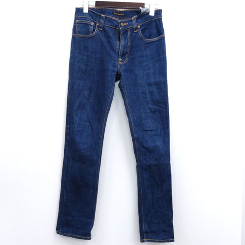 【中古】Nudie Jeans ヌーディージーンズ THIN FINN デニムパンツ サイズ：W34/カラー：インディゴ/インポート【山城店】