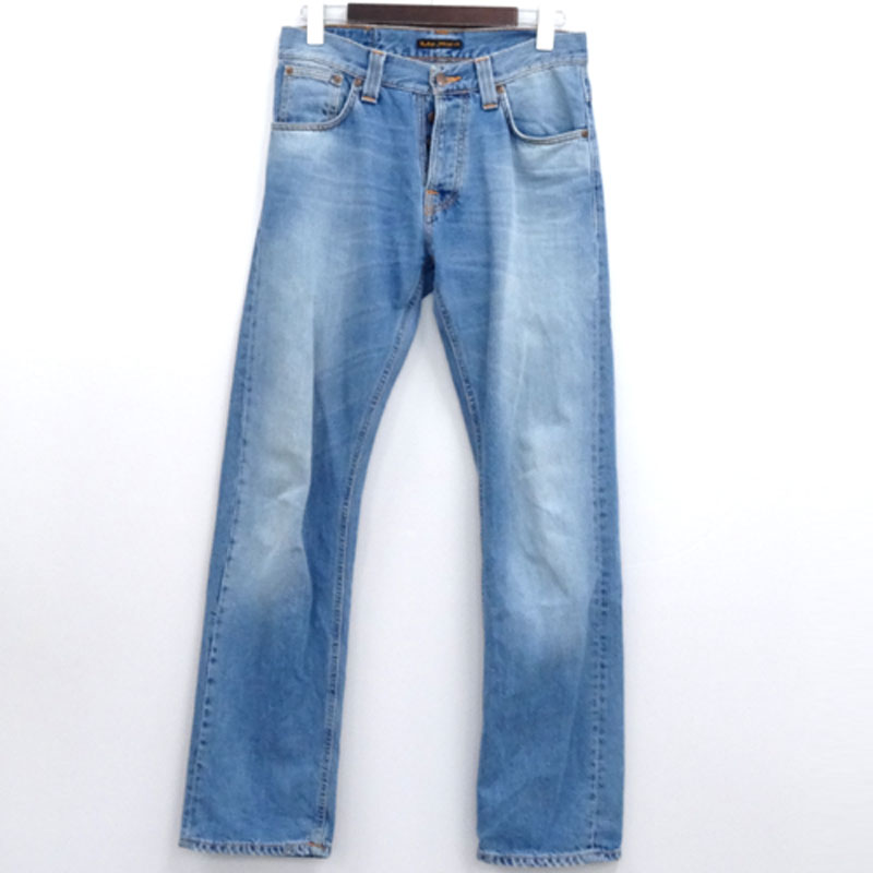 【中古】Nudie Jeans ヌーディージーンズ Straight Alf デニムパンツ サイズ：W30/カラー：ブルー系/インポート【山城店】