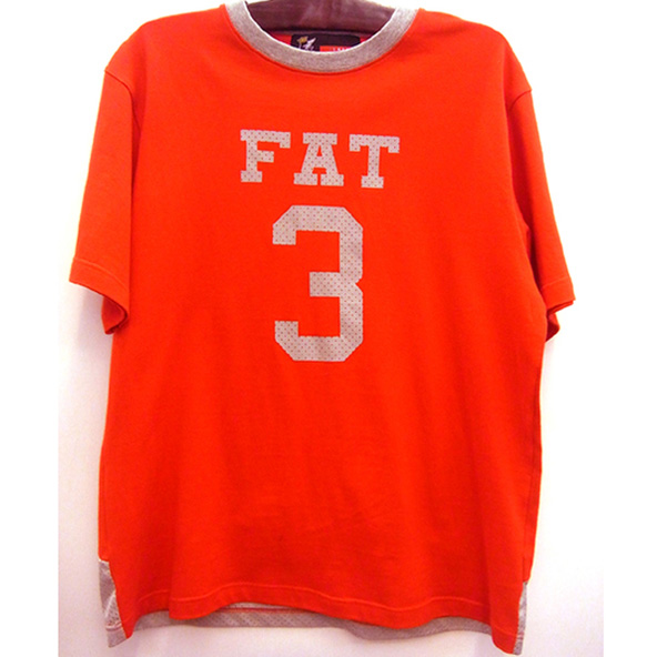 【中古】FAT/エフエーティー/オーバーサイズTシャツ JUMBO レッド系 メンズ/古着 121