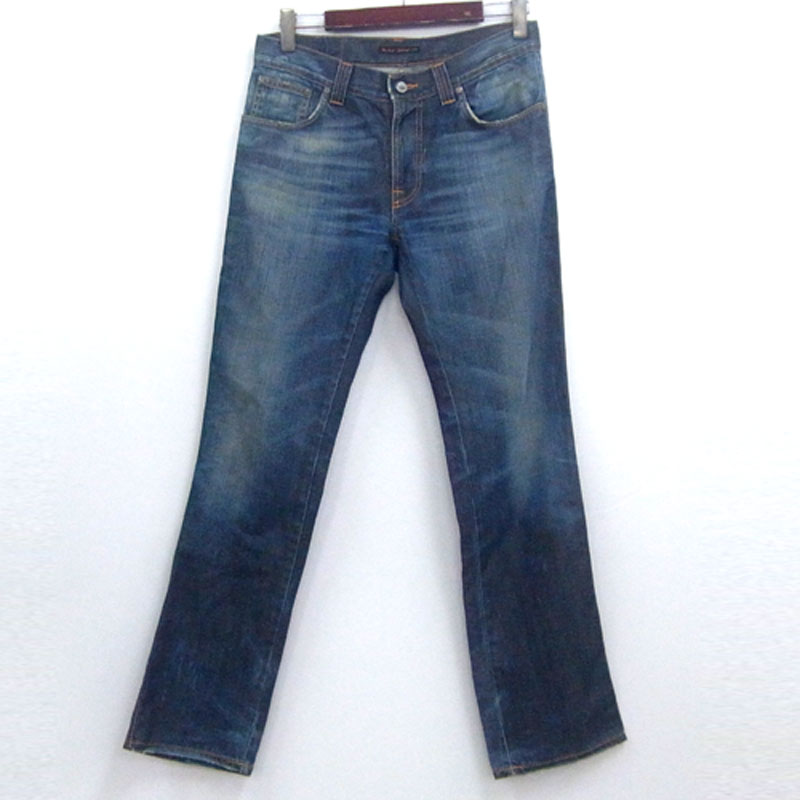 【中古】Nudie Jeans ヌーディージーンズ/SLIM JIM デニムパンツ/サイズ：W31/加工アイテム/インポート【山城店】