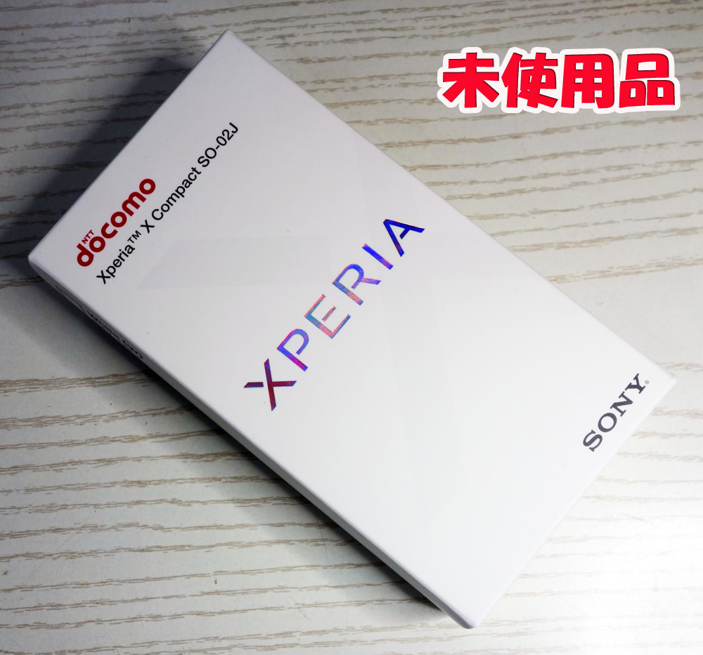 【中古】docomo SONY Xperia X Compact SO-02J White [163]【福山店】