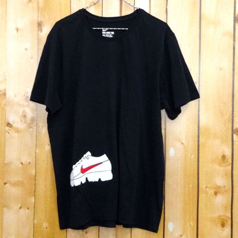 【中古】NIKE ナイキ AIR MAX REVOLUTION TOKYO Tee スニーカープリント Tシャツ サイズ：3XL/ブラック/745339-010/アウトドア【山城店】