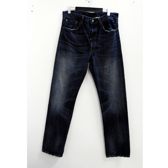 【中古】Levi's 501XX 55年モデル復刻 ヴィンテージクロージング デニムパンツ メンズ古着  