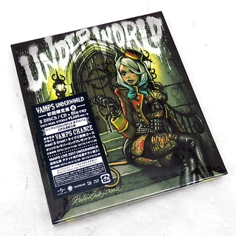 《未開封》VAMPS UNDERWORLD(初回限定盤A)(Blu-ray付) /邦楽 CD+Blu-ray【山城店】