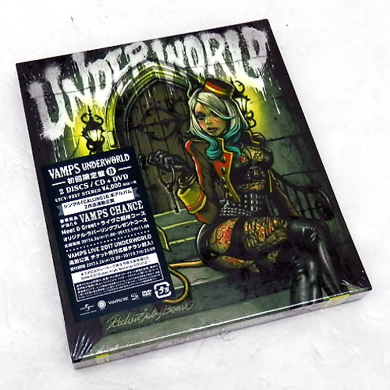 《未開封》VAMPS UNDERWORLD(初回限定盤B)(DVD付)/邦楽 CD+DVD【山城店】