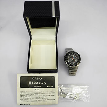 カシオ EDIFICE EQW-M1100 電波ソーラー 腕時計 メンズ