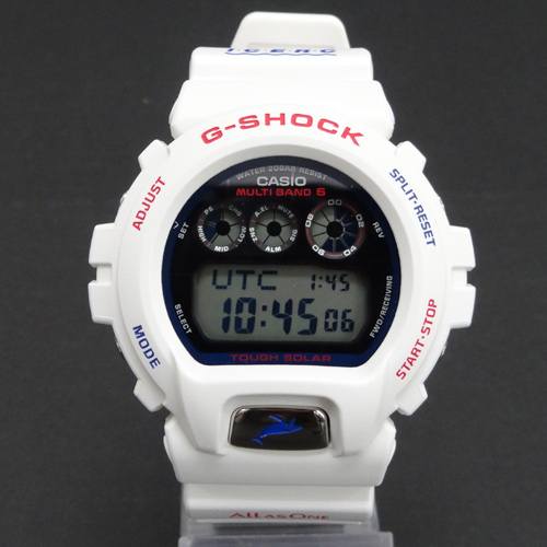 【中古】G-SHOCK ジーショック イルカ・クジラ限定モデル 品番：GW-6901K-7JR/カラー：ホワイト/電波ソーラー《腕時計/ウォッチ》【山城店】