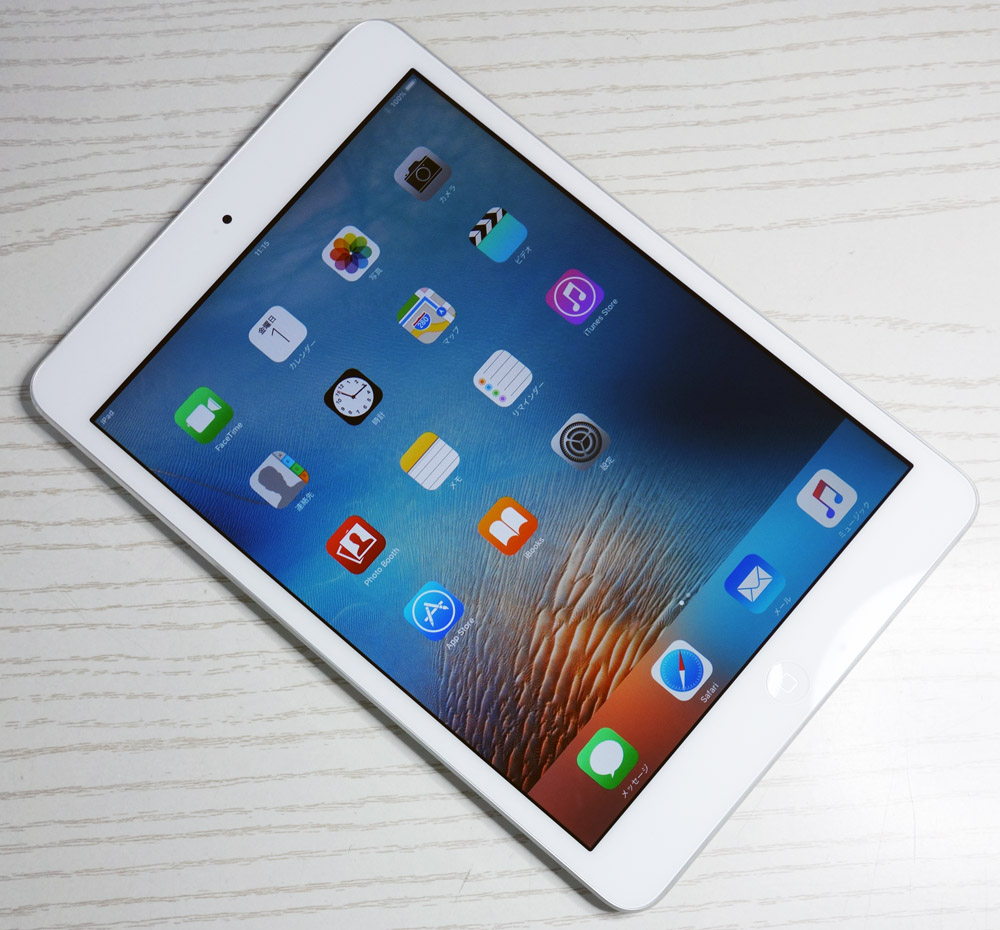 【中古】Apple iPad mini Wi-Fiモデル 32GB (第1世代）MD532J/A ホワイト＆シルバー [164]【福山店】
