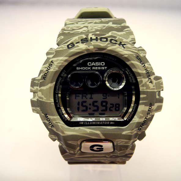 【中古】CASIO カシオ G-SHOCK 腕時計 GD-X6900TC 迷彩 カモフラージュ