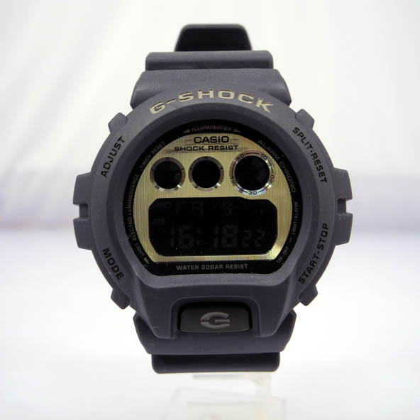 【中古】 CASIO カシオ G-SHOCK DW-6900HM-2JF ディープブルー×グレー 腕時計