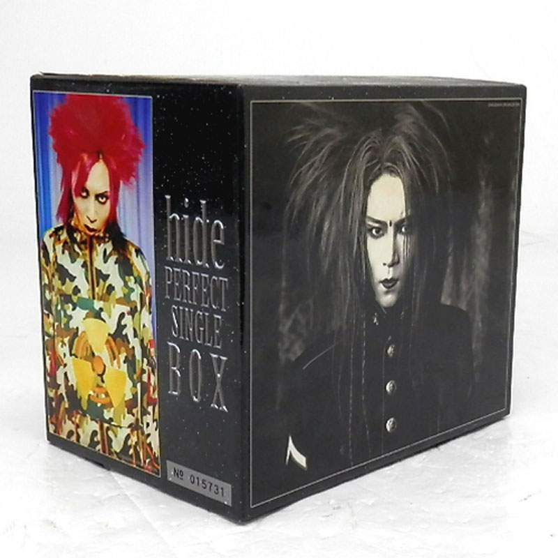 【中古】《廃盤》hide PERFECT SINGLE BOX /邦楽 CD+DVD【山城店】