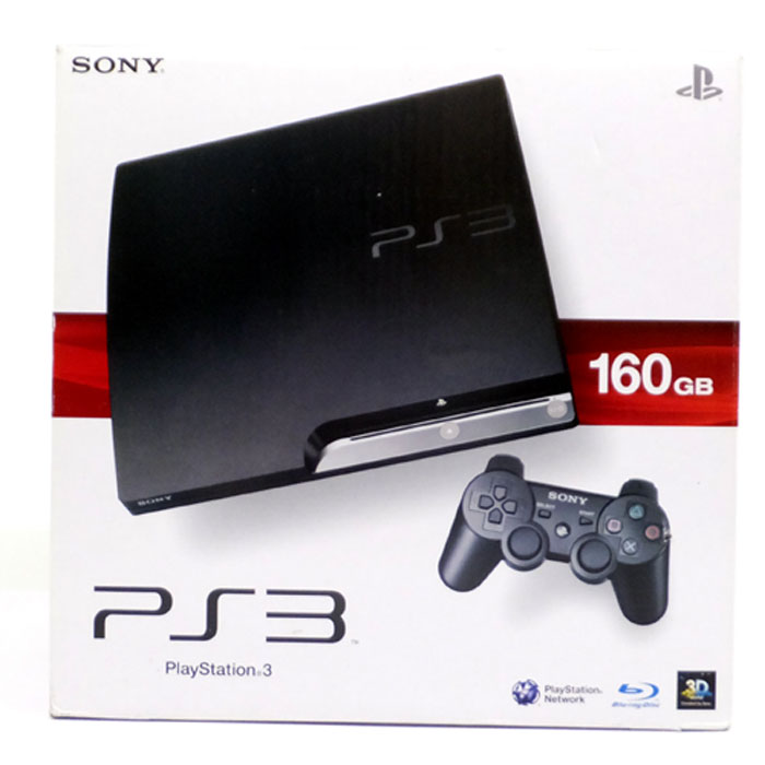 【中古】 SONY PlayStation3 CECH-2500A 160GB チャコール・ブラック/プレステ3/PS3 本体【山城店】