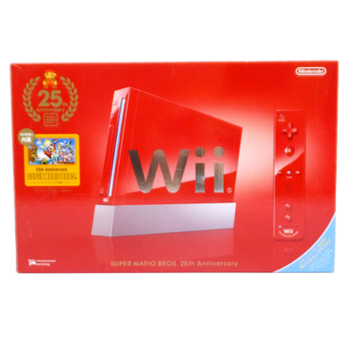 Wii本体 スーパーマリオブラザーズ25周年バージョン