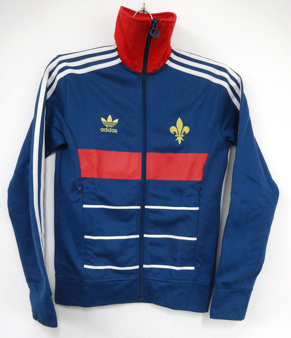 【中古】adidas アディダス ジャージ フランス トラック トップ メンズ サイズXS［121］【福山店】